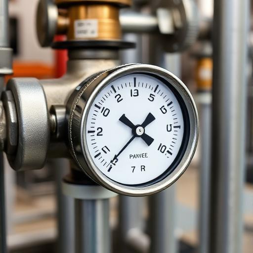 Analog pressure gauge